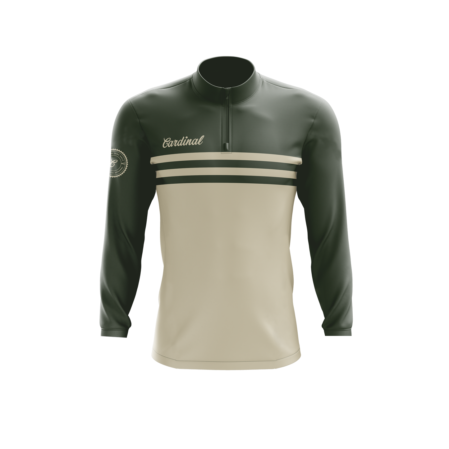 Green Aviator (Stretch Quarter Zip)